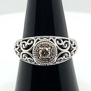 BRAND NEW CHAMPAGNE DIAMOND RING
